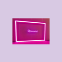 LED light frame with different colors