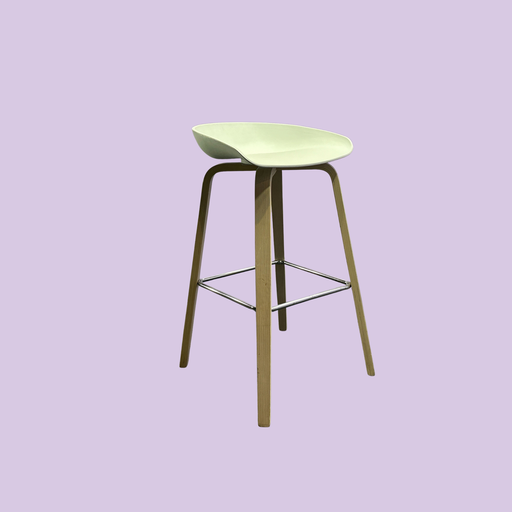 [1964] Bar stool Akita - White