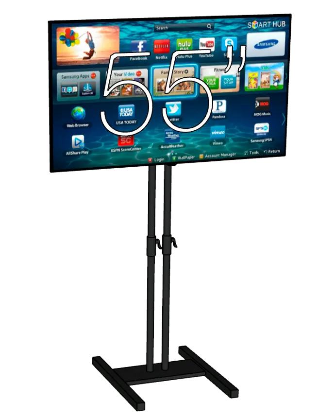 TV 55" inkl 25% prisøkning